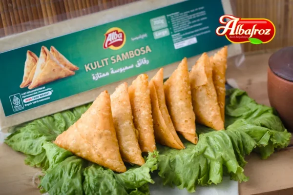 Kulit Sambosa Besar Albafroz (50 lembar) - Image 2