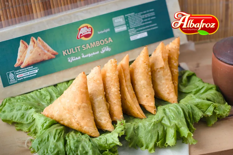 Kulit Sambosa Sedang Albafroz (50 lembar) - Image 2