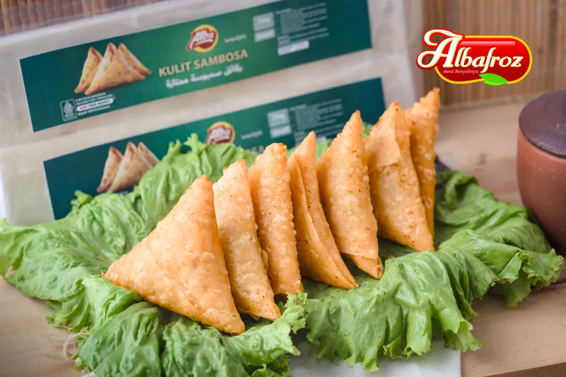 Kulit Sambosa Kecil Albafroz (50 lembar) - Image 2