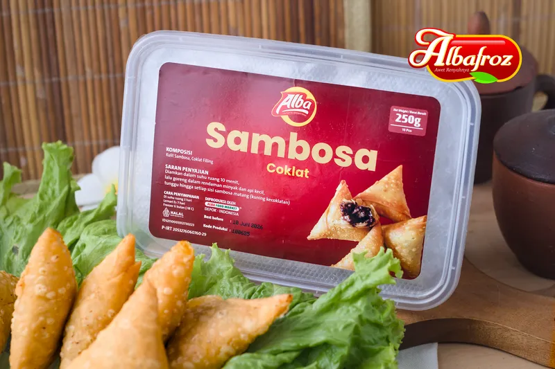 Sambosa Coklat Lumer Albafroz