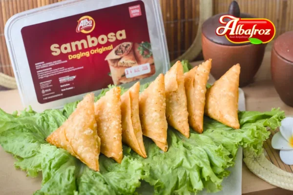 Sambosa Isi Daging Albafroz (10 pcs) - Image 2