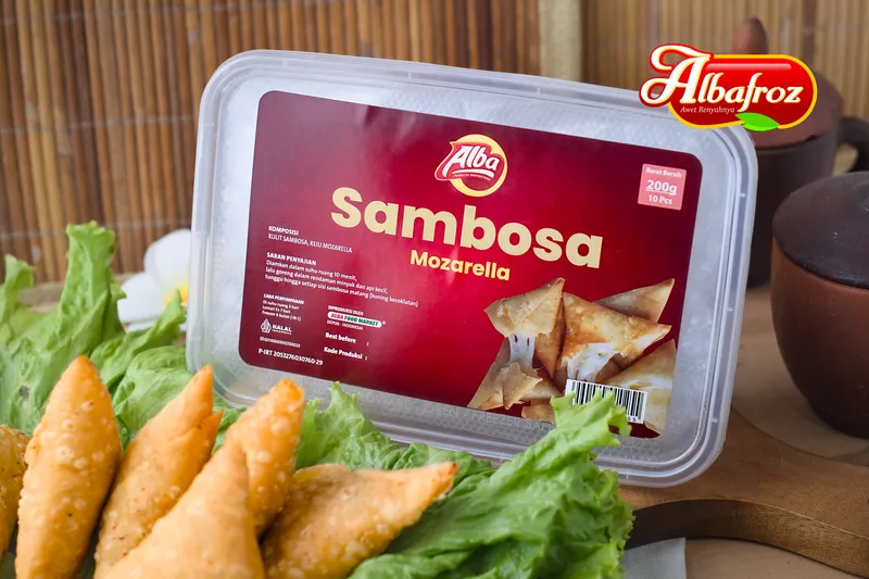 Sambosa Mozarella Lembut Albafroz