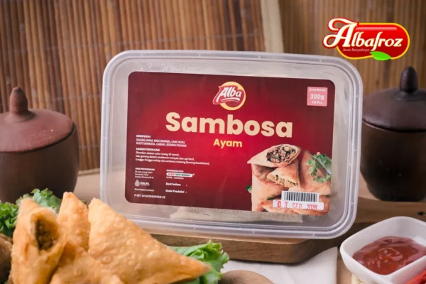 Sambosa Daging Ayam Albafroz